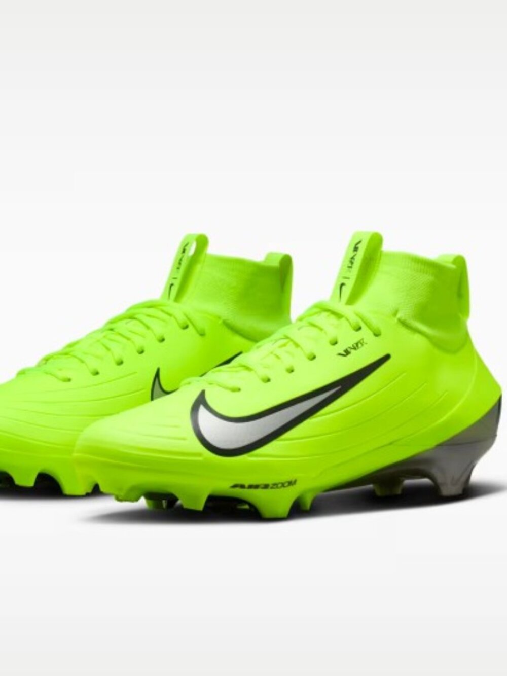 Nike Vapor Pro 1 Football Cleats New Men's Size 14 FB3298-700 Volt Anthracite